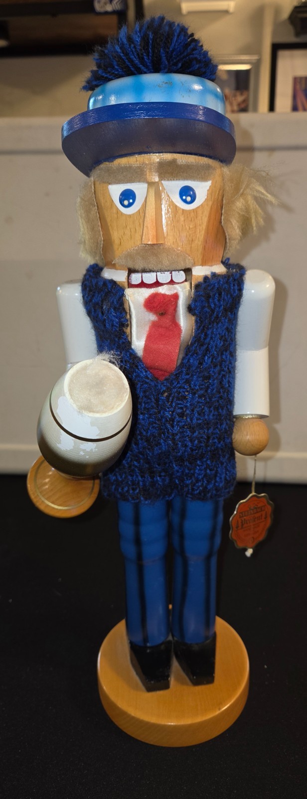 Steinbach Christmas Nutcracker: 16 inch The Wine Enthusiast or H, Dad Steinbach Christmas Nutcracker: 16 inch The Wine Enthusiast or H, Dad