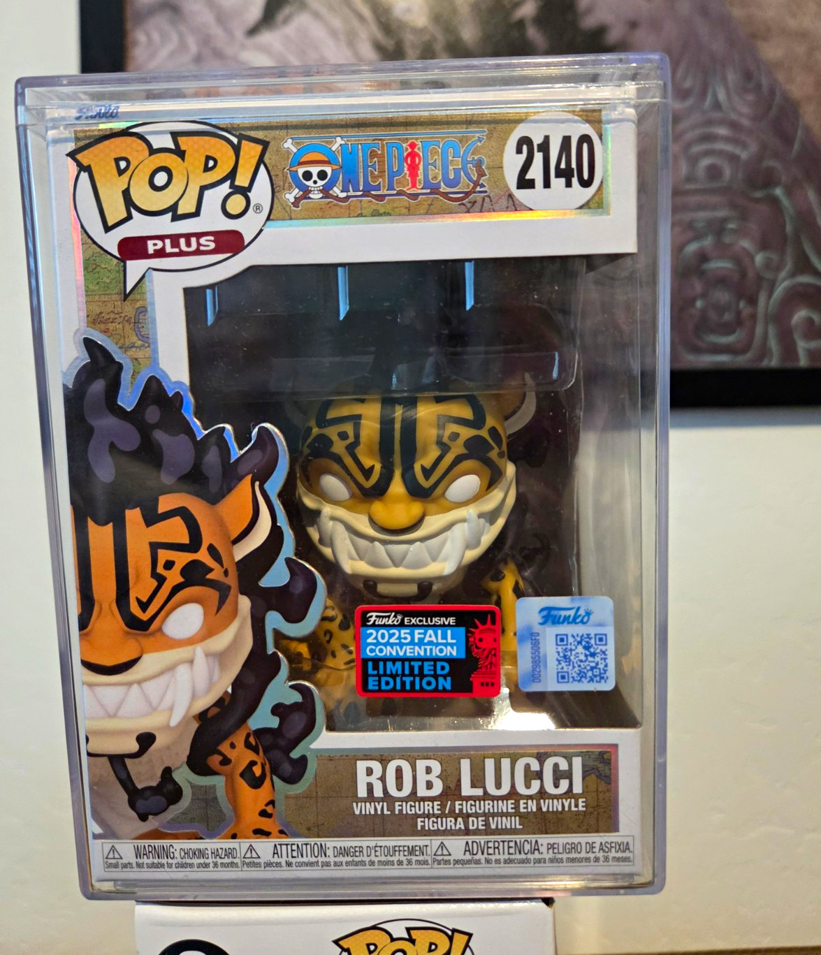 Funko Pop Plus One Piece Rob Lucci #2140 Vinyl Figure Exclusive LE 2025