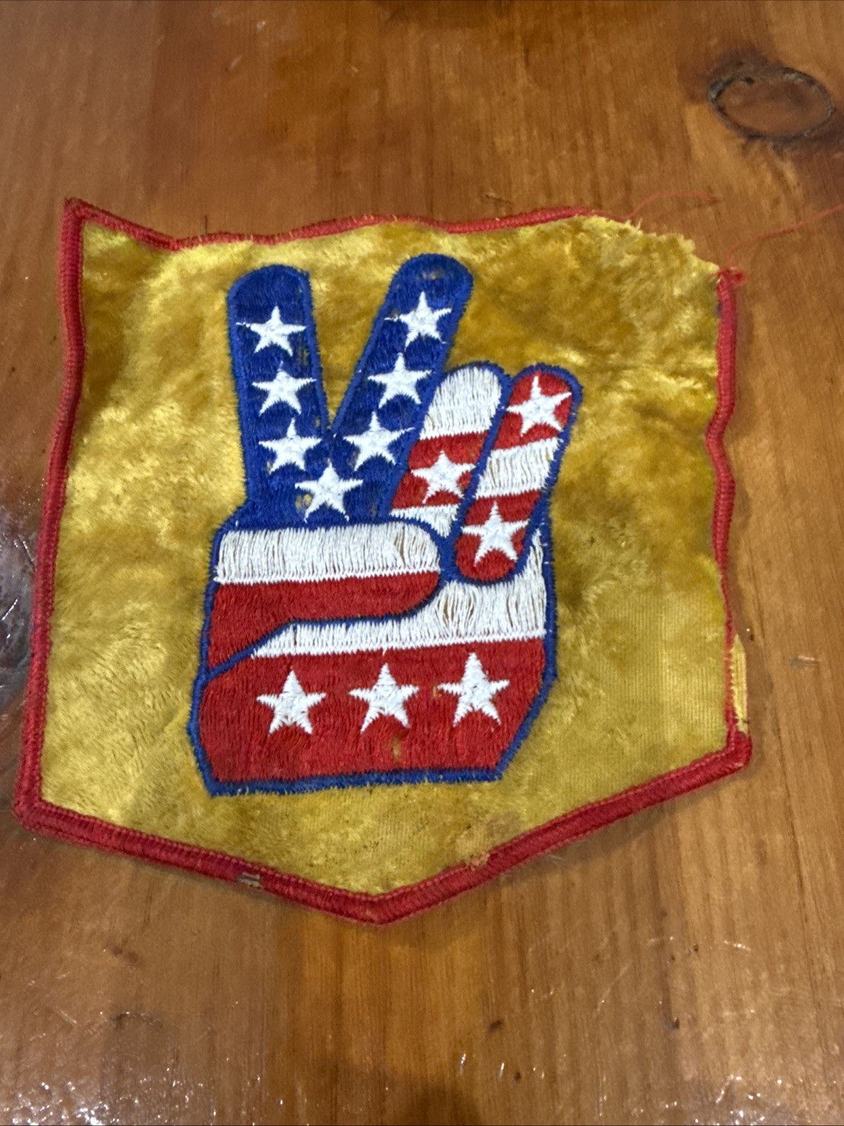 Vintage 1960s 1970s Vietnam ANTI-WAR PEACE Embroidered Patch EASY RIDER Hippie Vintage 1960s 1970s Vietnam ANTI-WAR PEACE Embroidered Patch EASY RIDER Hippie