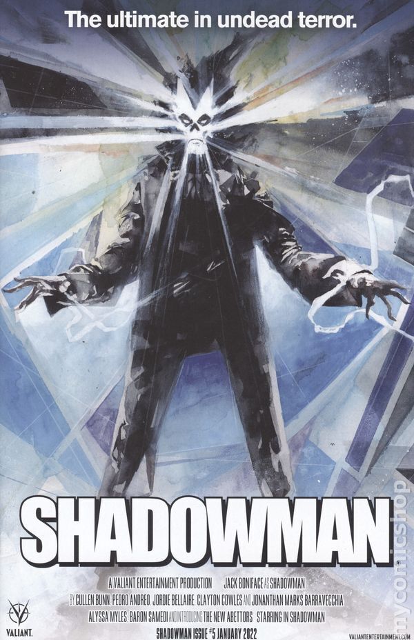 Shadowman #5B VF 2022 Stock Image