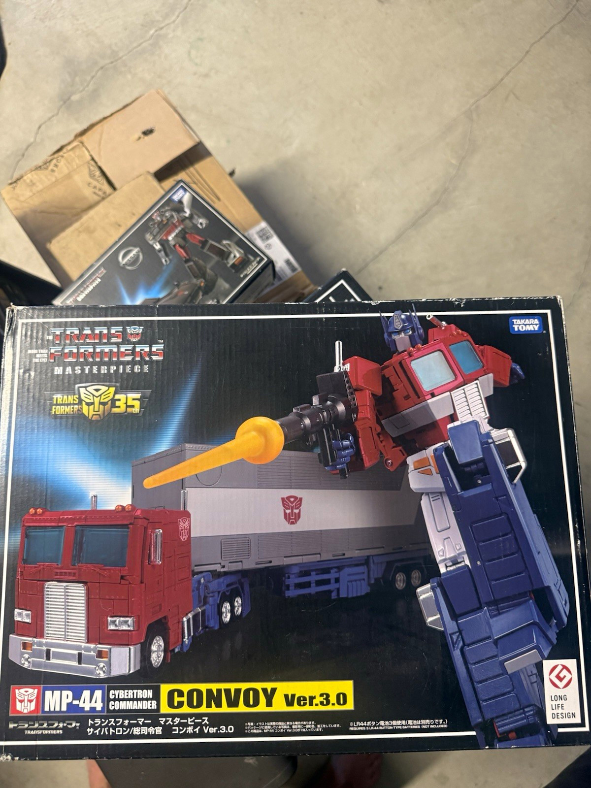 Takara Tomy Transformers Masterpiece MP-44 Convoy Ver.3.0 Optimus Prime