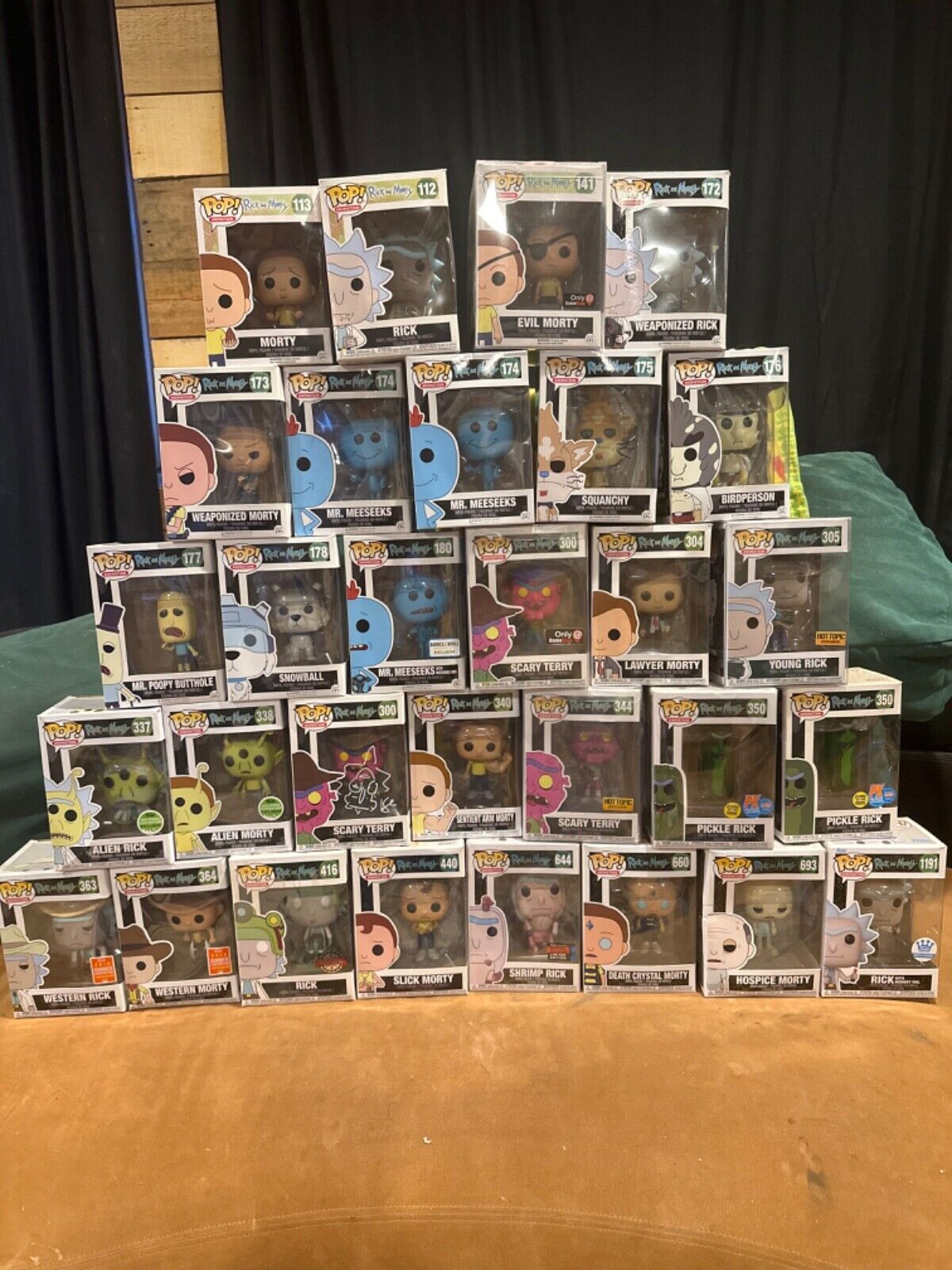 Funko Pop Lot Rick And Morty (30) Exclusives Included