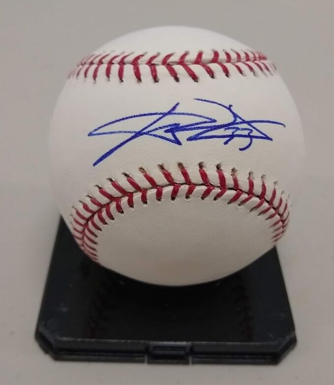 C.J. Wilson Angels Autographed Rawlings Major League Baseball #2009
