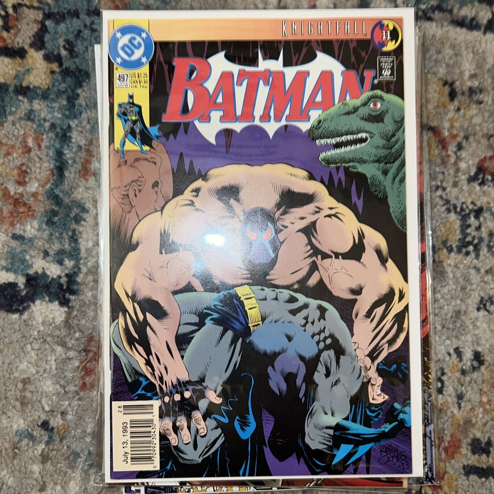 DC Comics Batman #497 1993 9.0 Very Fine/Near Mint Newsstand Edition