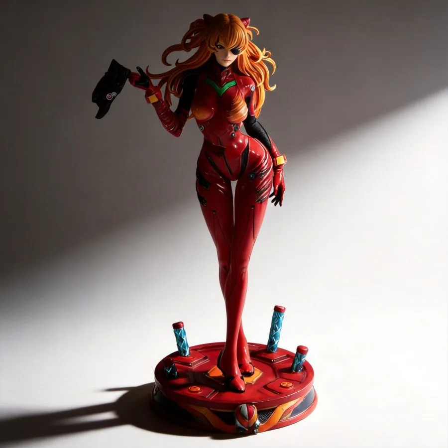 Neon Genesis Evangelion Asuka Plugsuit Anime Figure Large 19\