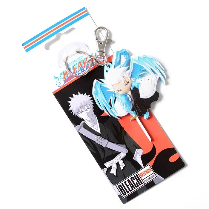 Bleach Toshiro Hitsugaya PVC Keychain NEW IN BAG Bleach Toshiro Hitsugaya PVC Keychain NEW IN BAG