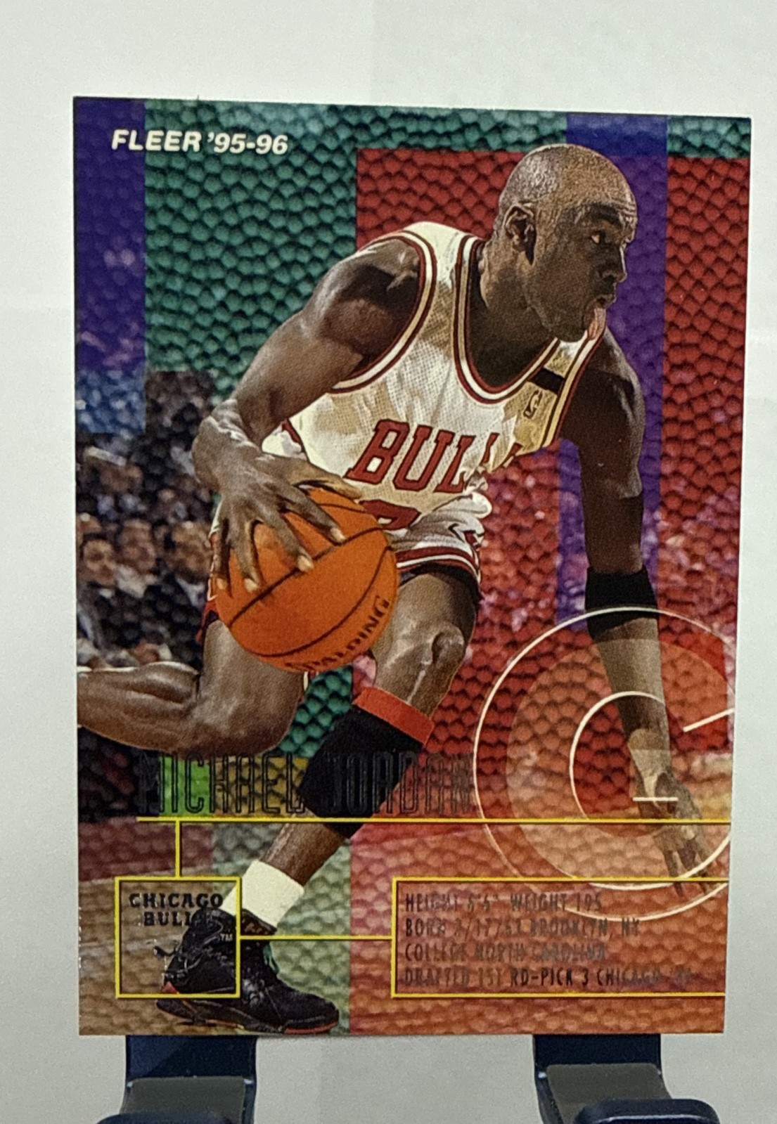 1995-96 Fleer - Michael Jordan #22. NM+. Nice.