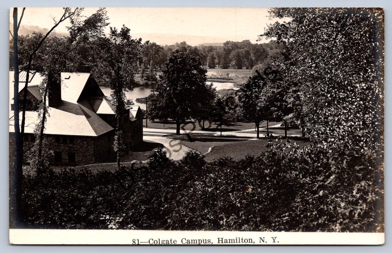K61/ Hamilton New York RPPC Postcard c1920s Colgate University Campus 73