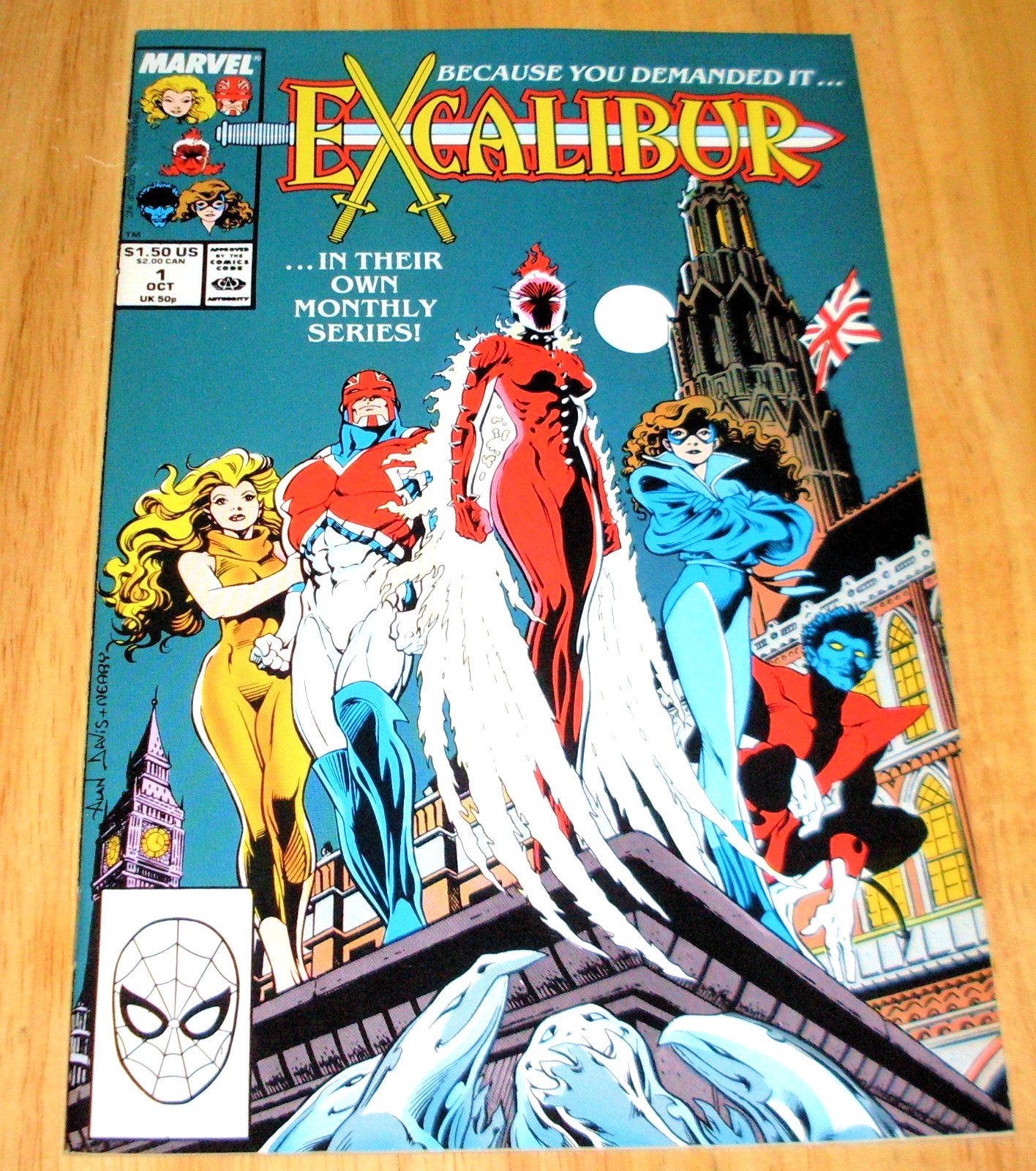Excalibur 1 (7.0) 1st Print 1988 Marvel Comics - Flat Rate Shipping