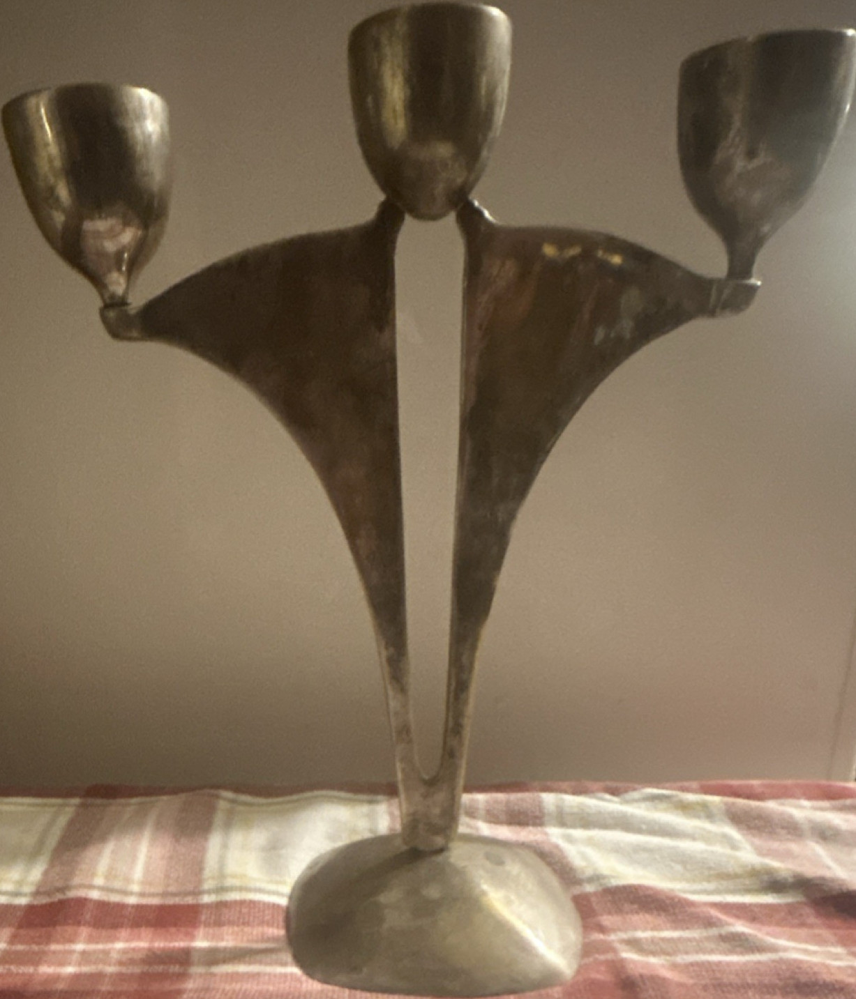3-Arm Mid-century candelabra
