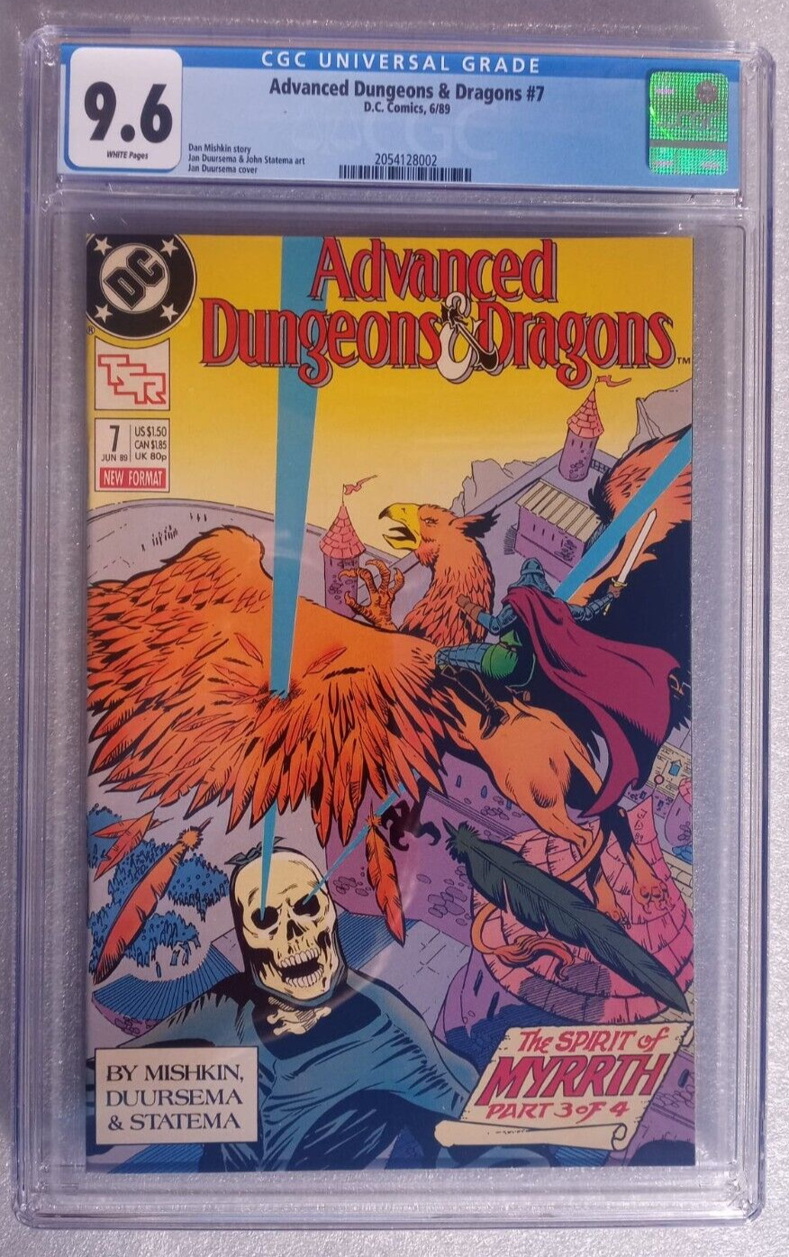 Advanced Dungeons and Dragons #7 CGC 9.6 TSR D&D AD&D