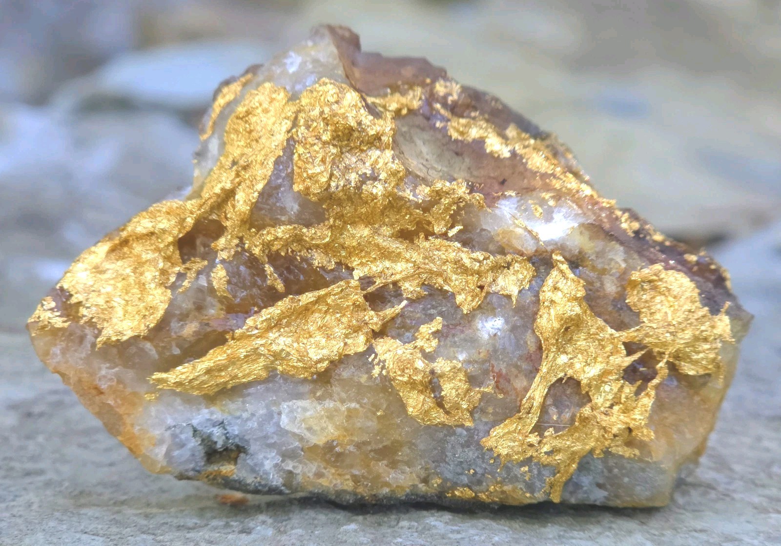 Crystalline Gold Ore Specimen 38.61g Soft Gold Tellurides☆Not Pyrite☆NO TARIFFS☆