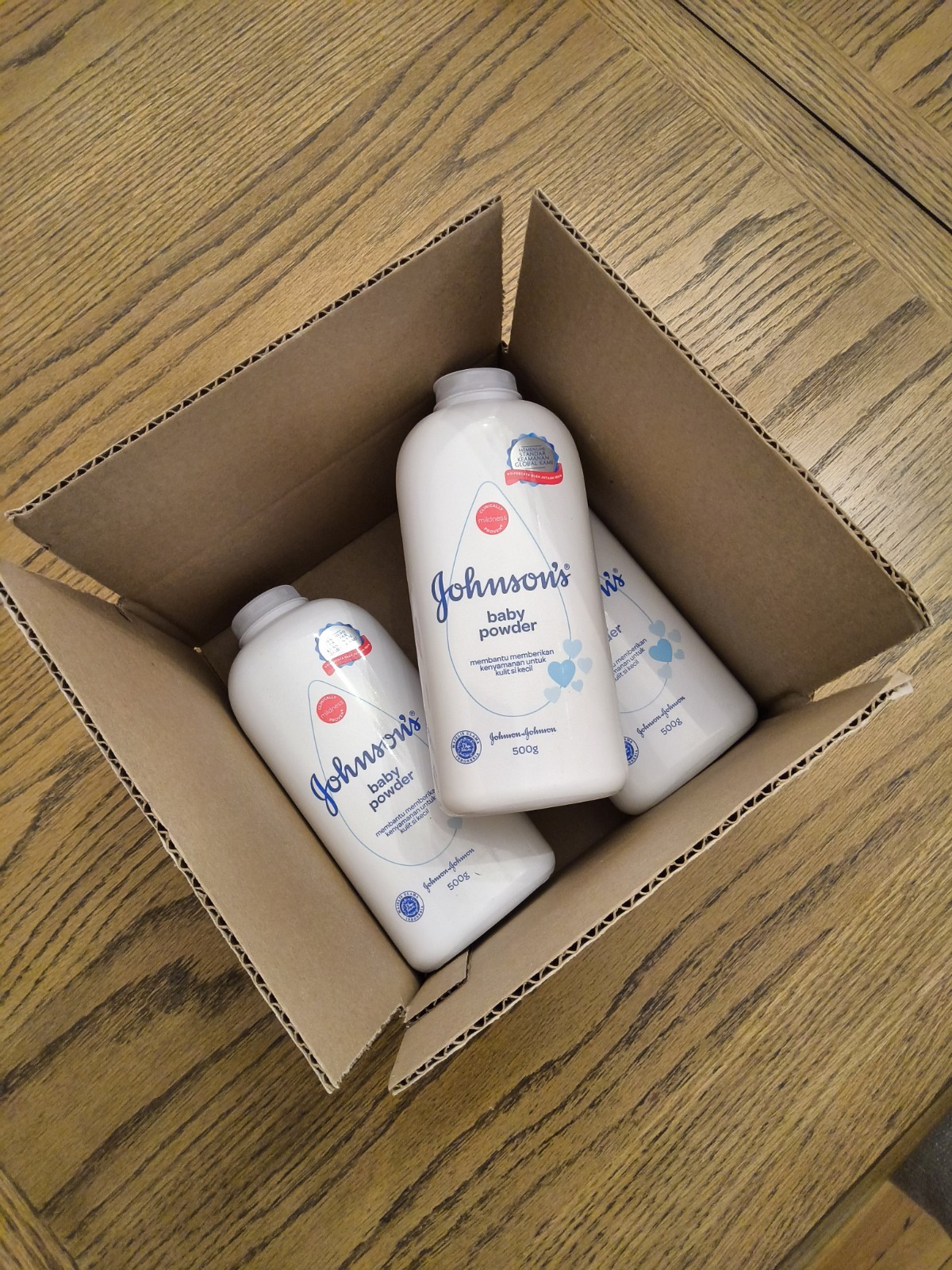  Johnsons Collectible Baby Powder Talc 500G Pack Of 3