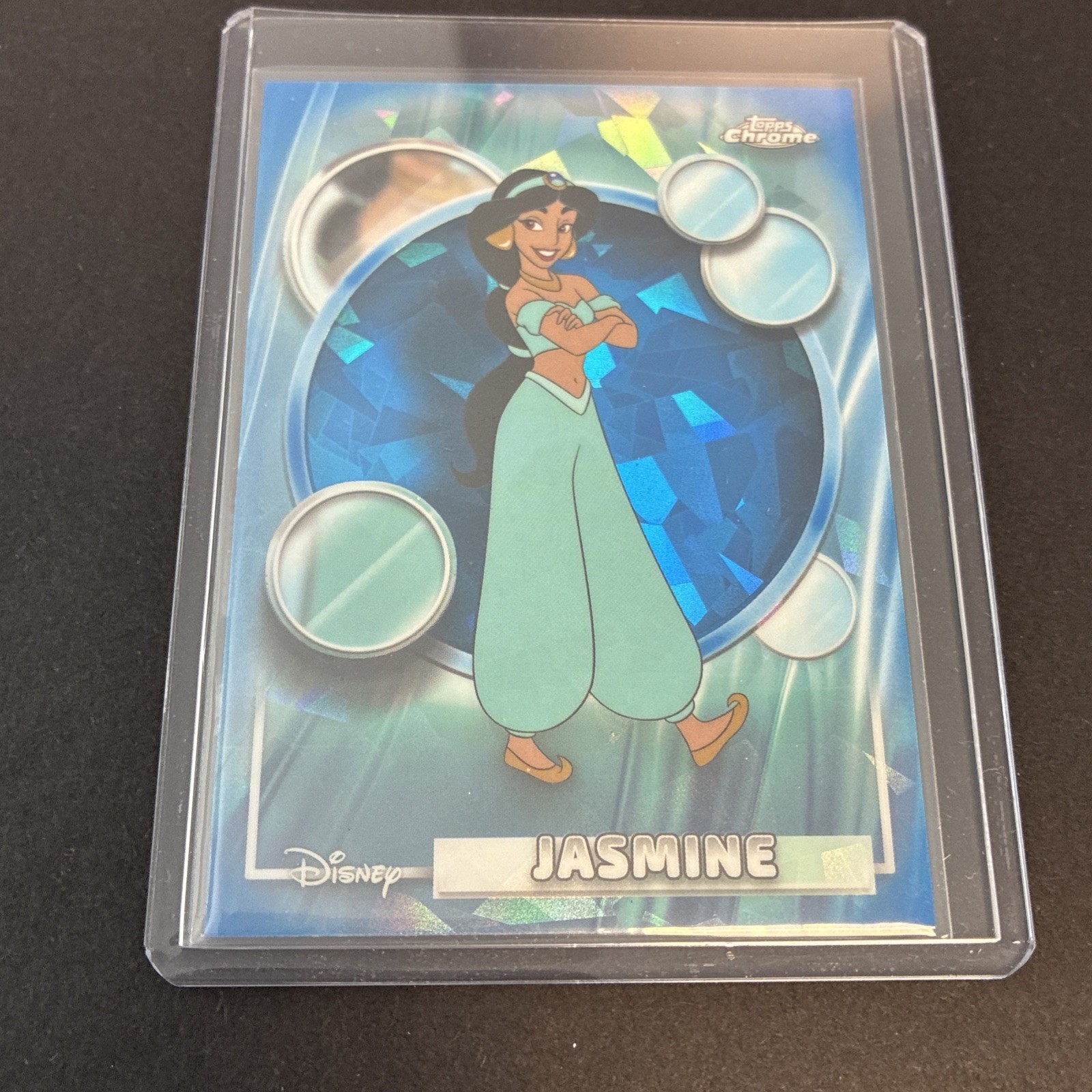 2026 Topps Chrome Sapphire Disney Jasmine #82 Aladdin 🔥🔥🔥