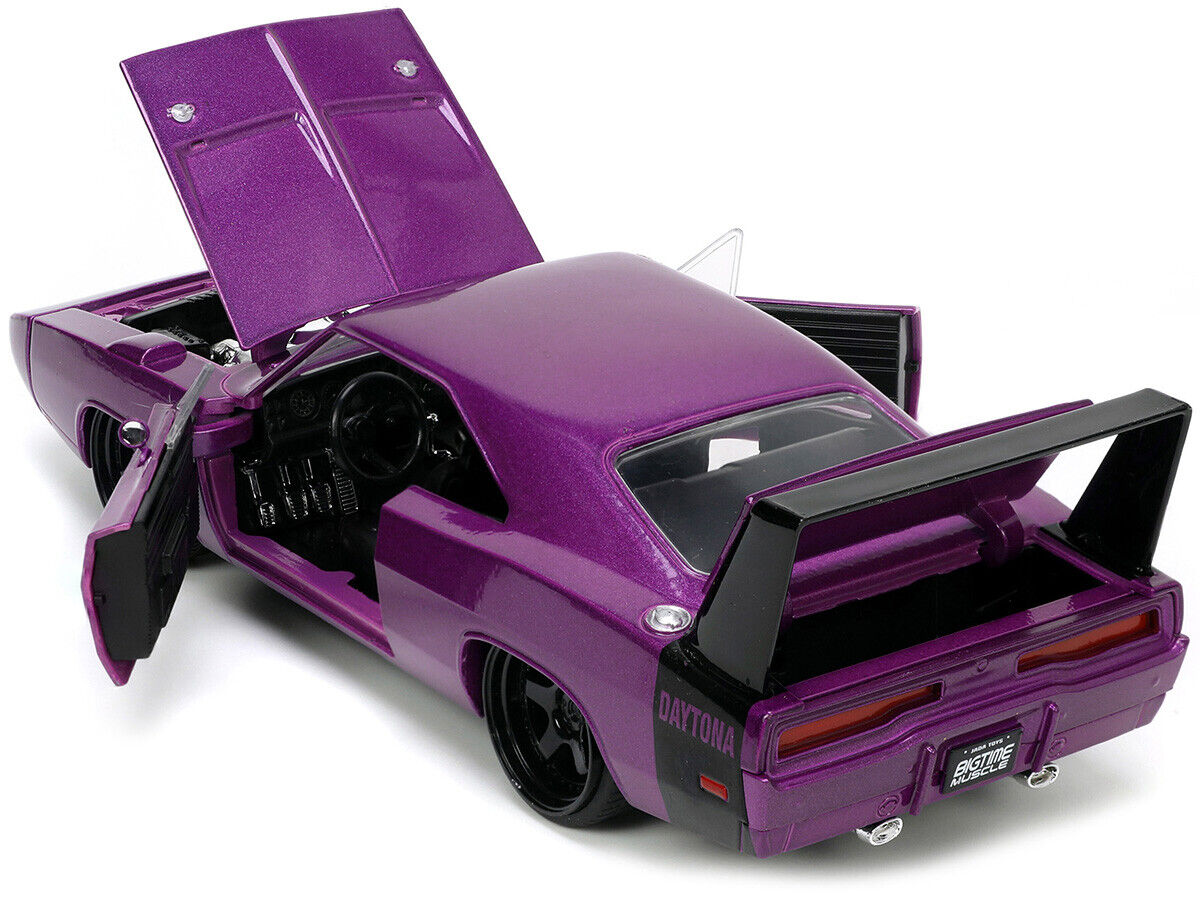1969 Dodge Charger Daytona Purple Metallic with Black Tail Stripe \