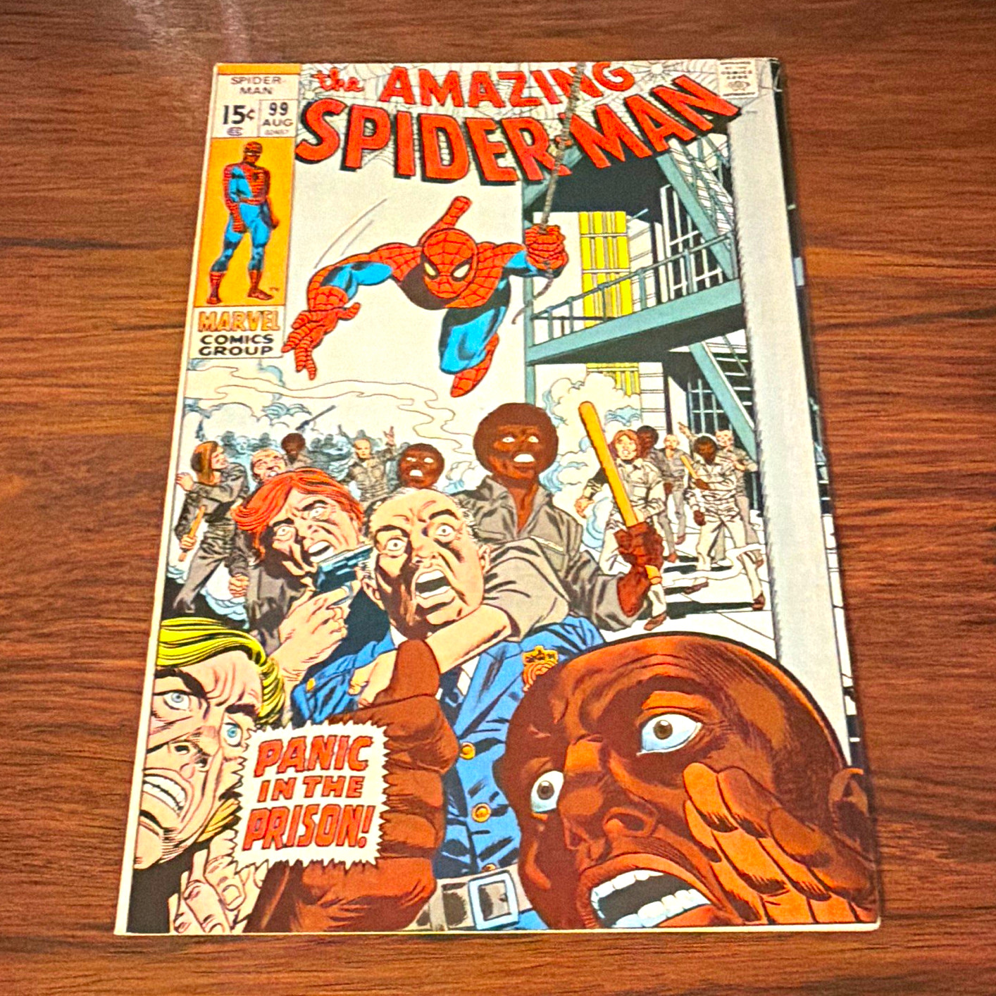 Marvel The Amazing Spider-Man #99 (1971) Stan Lee John Romita Sr. Cover High GR Marvel The Amazing Spider-Man #99 (1971) Stan Lee John Romita Sr. Cover High GR