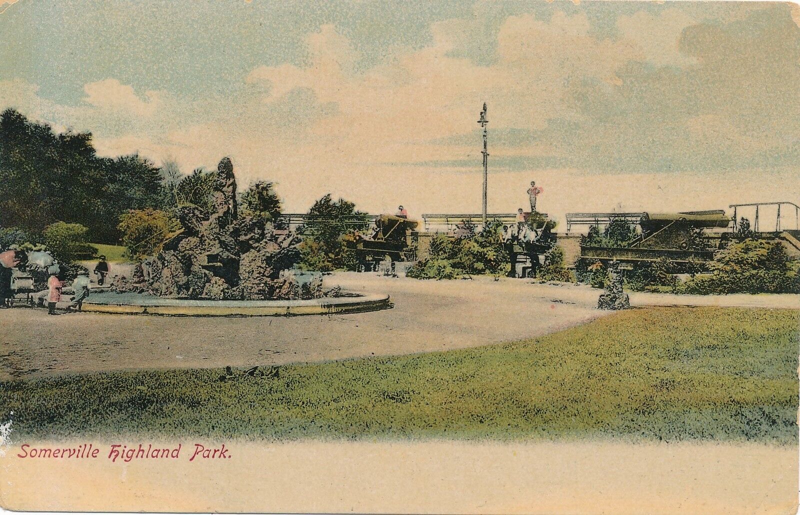 SOMERVILLE MA – Highland Park – udb (pre 1908)