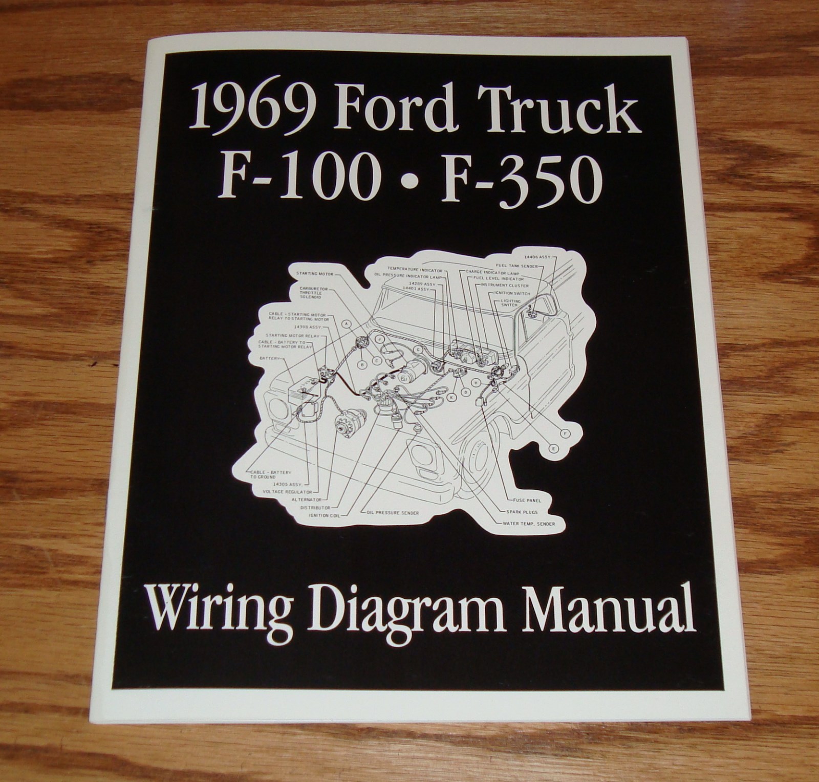 1969 Ford Truck F100 - F350 Wiring Diagram Manual Brochure 69 Pickup 1969 Ford Truck F100 - F350 Wiring Diagram Manual Brochure 69 Pickup