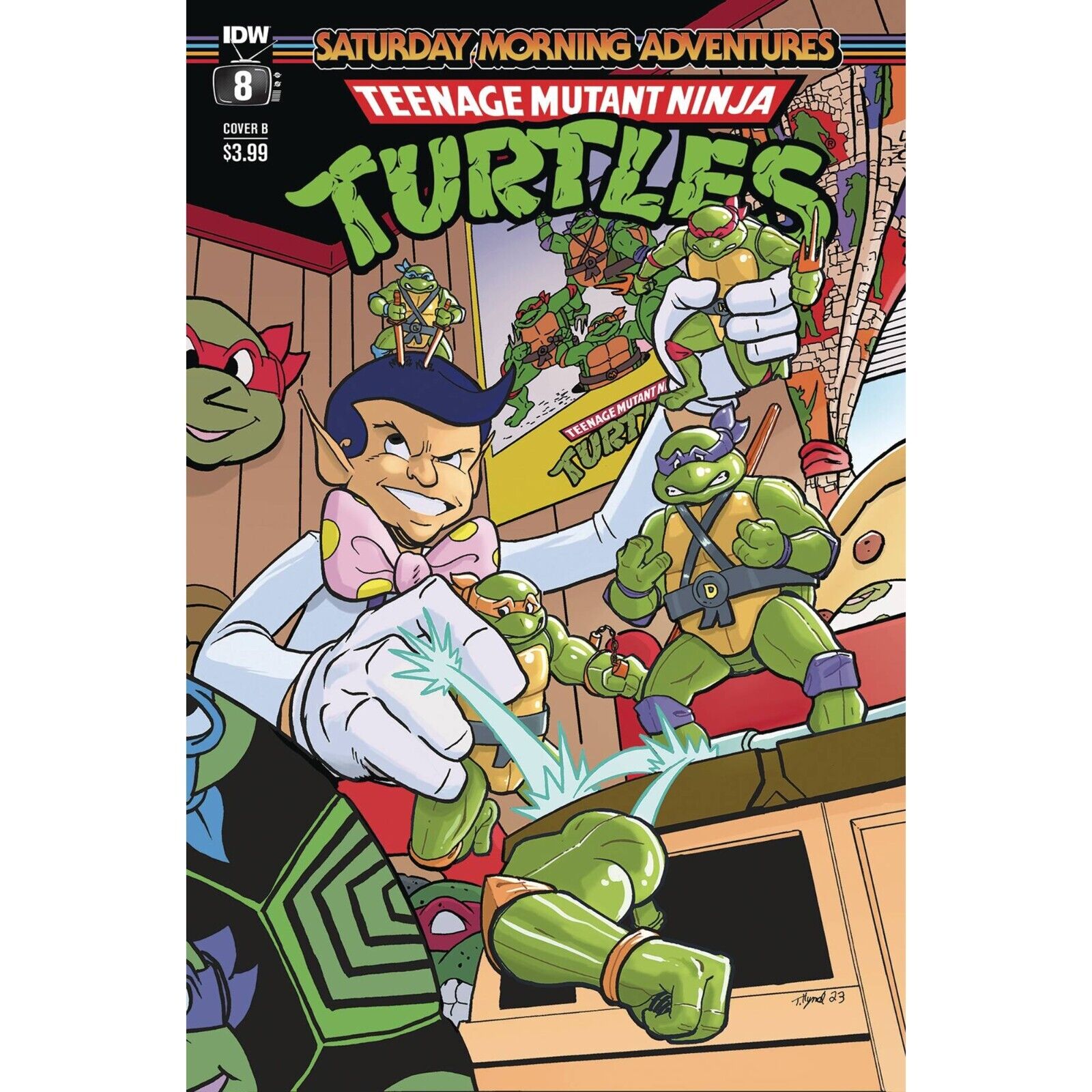 TMNT Saturday Morning Adv Cont (2023) 8 9 10 11 12 13 | IDW | COVER SELECT