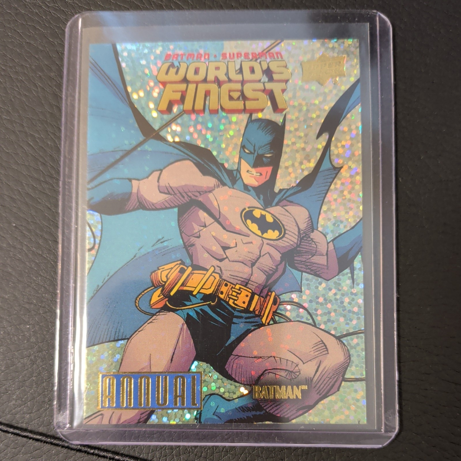 2023 Upper Deck DC Annual Batman/Superman World’s Finest Sparkle 61/99 Batman