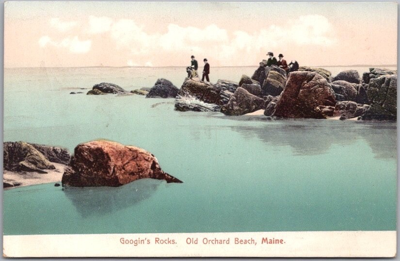 Vintage 1900s Old Orchard Beach, Maine Postcard \