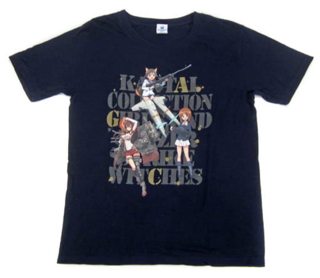 Anime Mixed set Goods T-shirt Size L Girls und Panzer KanColle Strike Witches  
