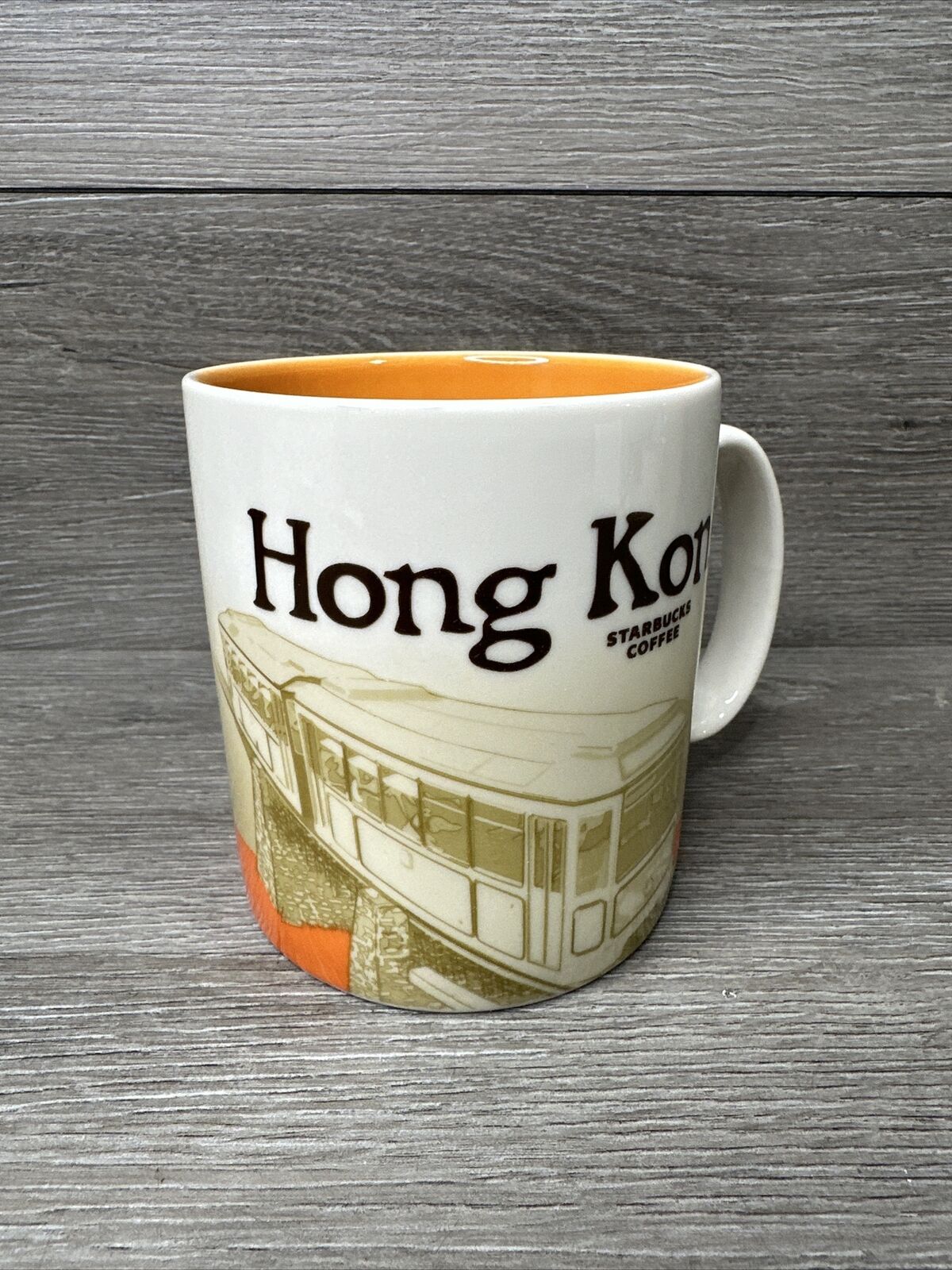 Starbucks Hong Kong Global Icon Coffee City Mug Cup 2012 16oz EUC