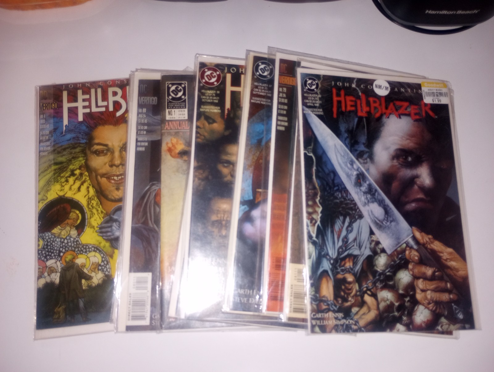 Hellblazer DC (1993-2001) Lot of 17 Comics