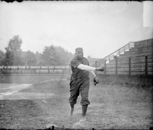 African American Baseball Player And Hall Of Famer Rube Foster Of - Old Photo