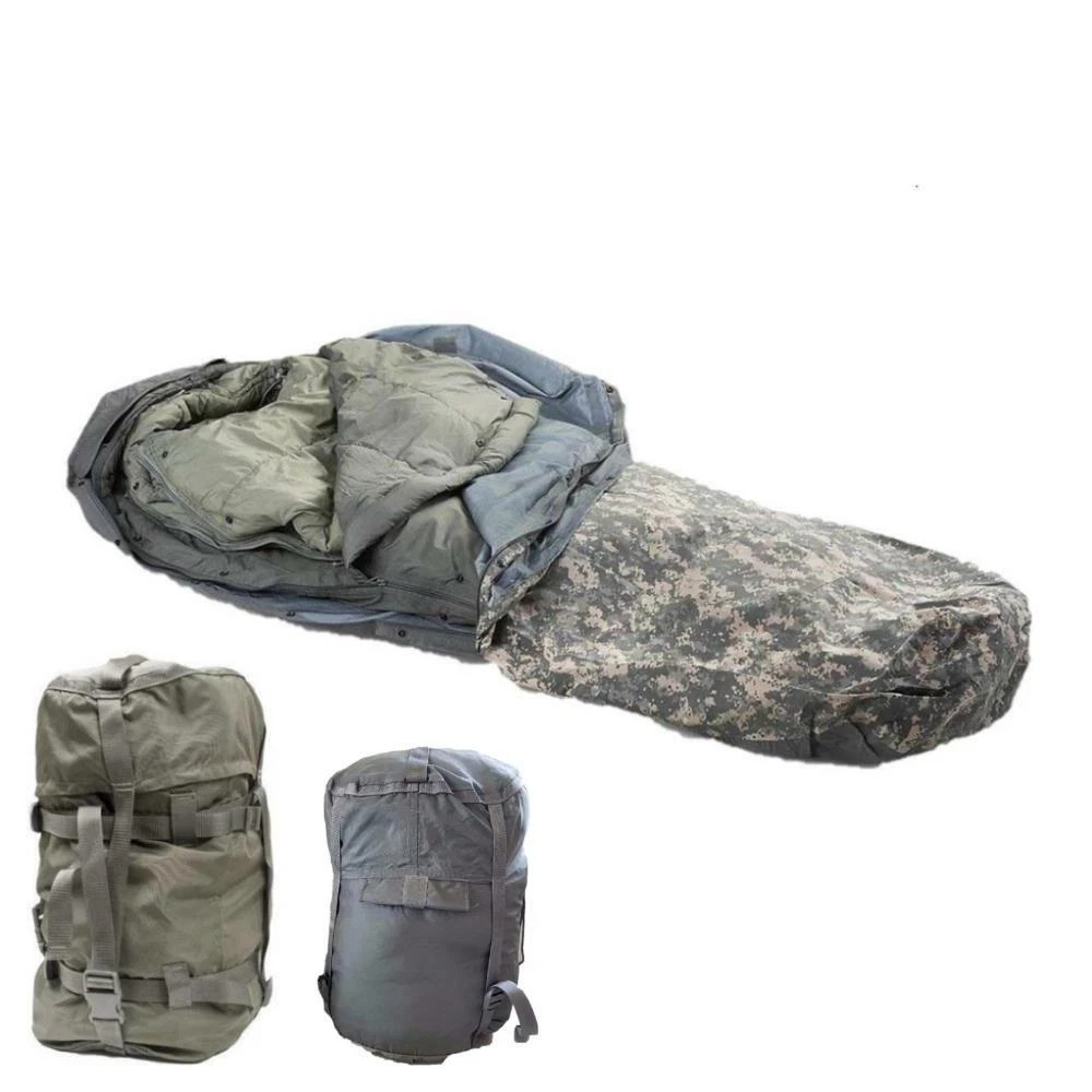 USGI MSS Modular Sleep System 5 Piece ACU Excellent Condition Bags.
