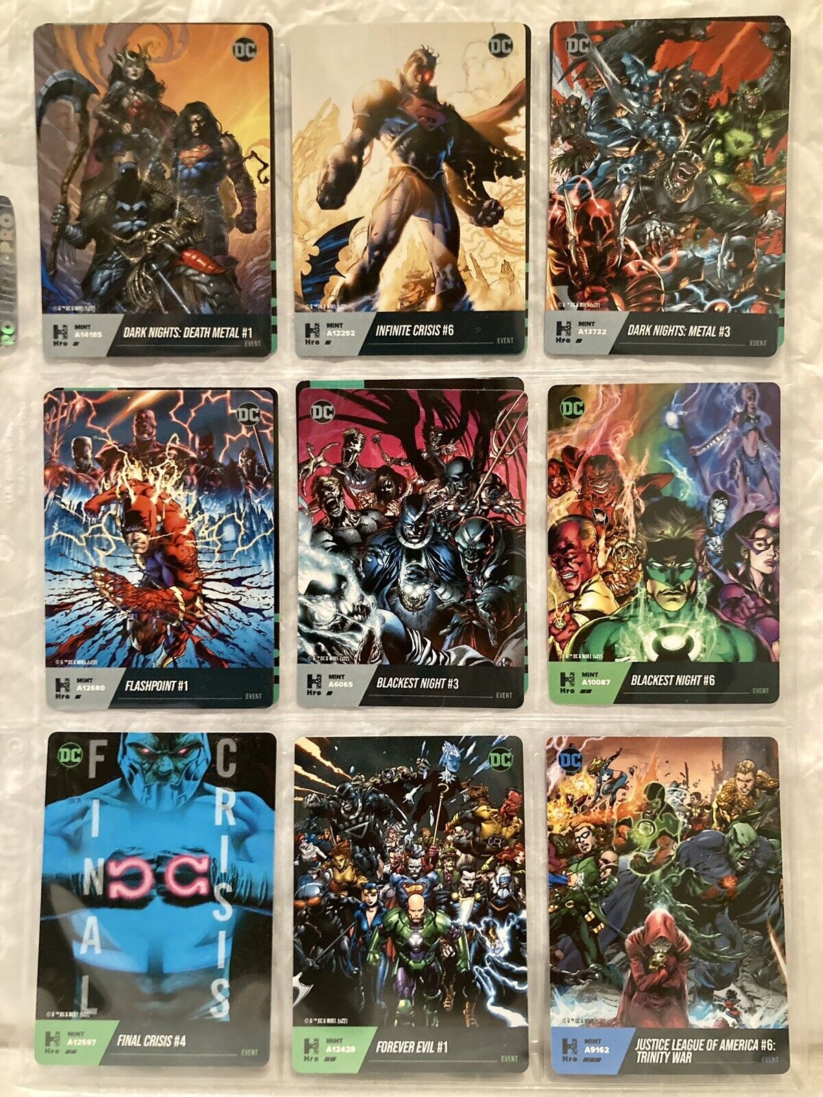 2022 HRO Limited events - Card lot (14) - Physical only