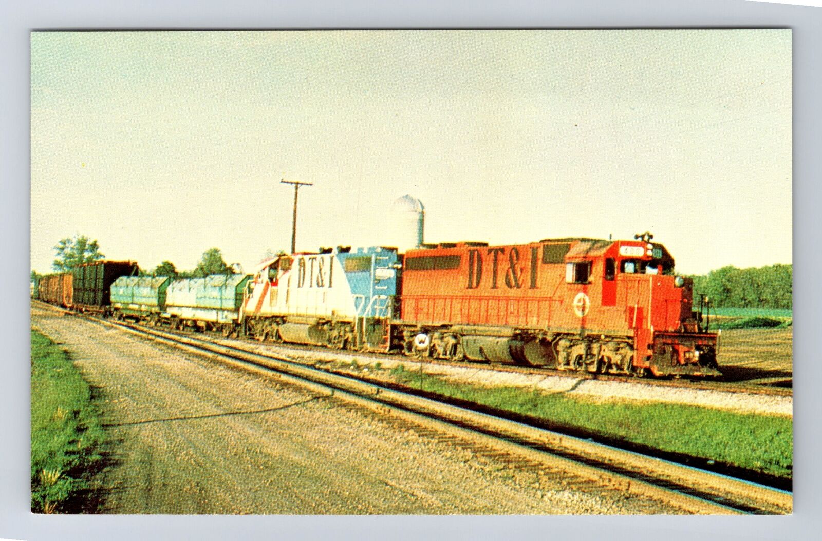 Symbol Freight #FB 3, Train, Transportation, Antique Vintage Postcard