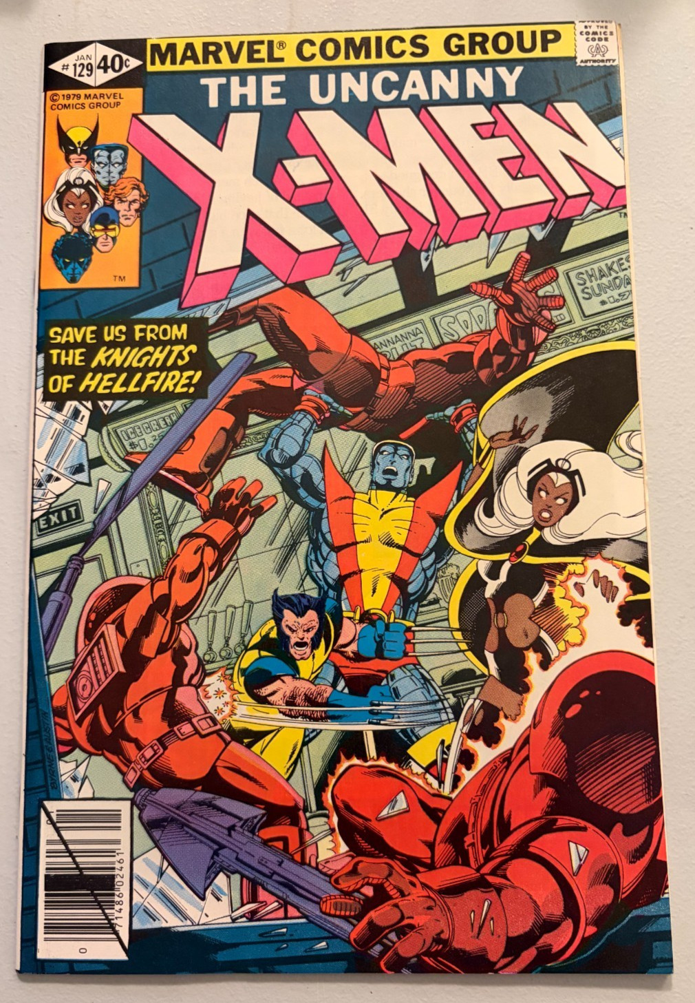 Uncanny X-MEN #129  1ST APP  KITTY PRYDE  & EMMA FROST