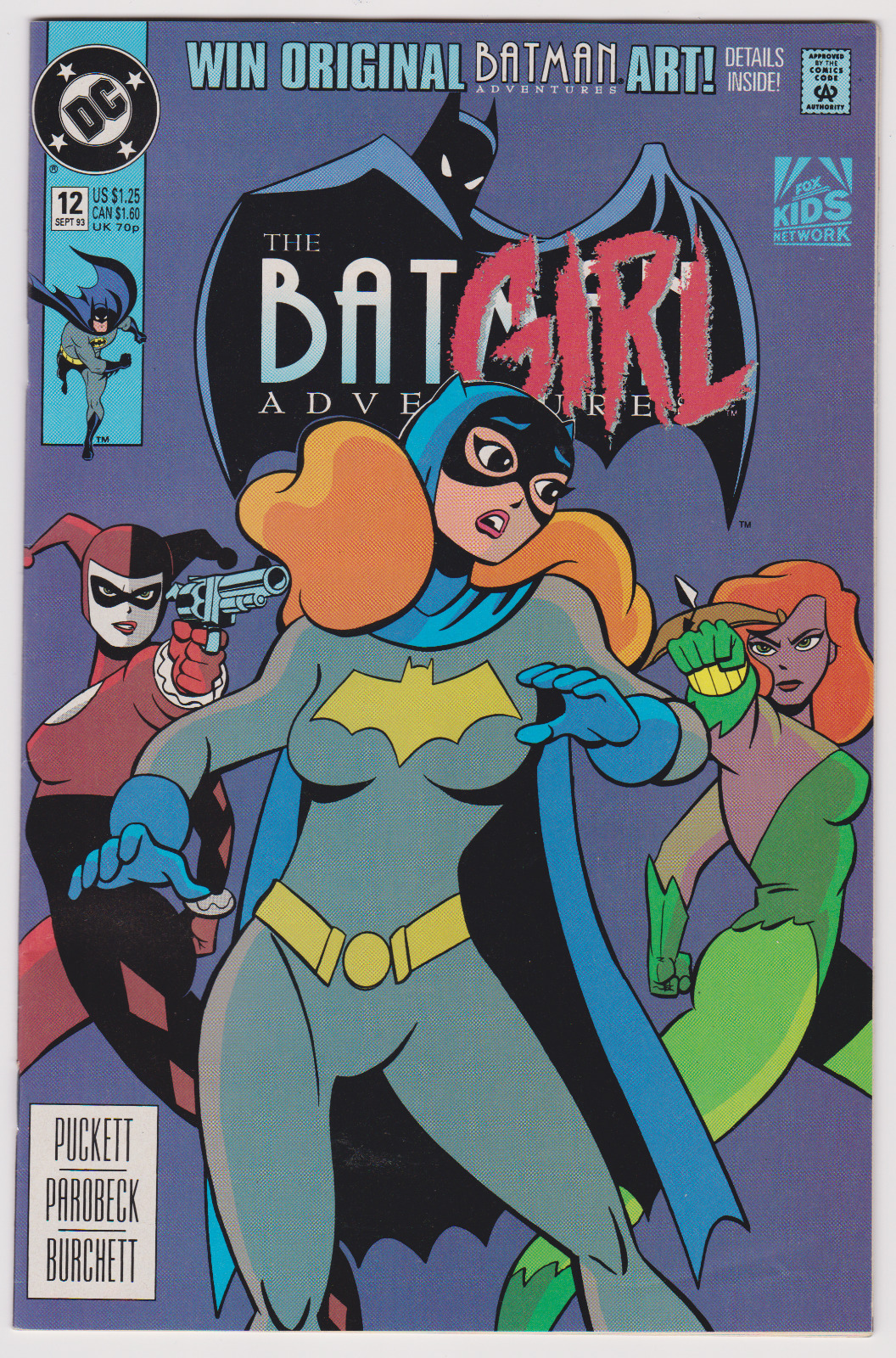 DC Comics - Batman Adventures #12 - 1st Appearance of Harley Quinn - 09/93