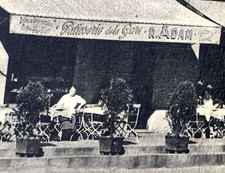Luxembourg Cafe Patisserie Tel. 142 Postcard 1920s R. Adams Postcard    SM picture