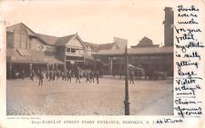 1905 Barclay St. Ferry Entrance Hoboken NJ post card picture