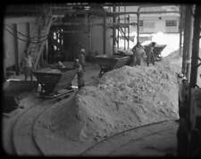 Palestine Palestine Potash & Dead Sea workers loading trolleys Pal - Old Photo picture