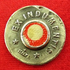 Vintage SAINT RITA Relic Medal 3RD CLASS Religious Catholic Touch Relic ITALY picture