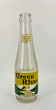 Green River 6 Ounce Soda Bottle From Early 1950’s Chicago Illinois picture
