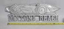 Cast Aluminum DAYTONA BEACH Worlds Fastest Beach 253.96MPH Plaque picture
