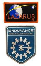 Lazarus Space Mission Interstellar Patch [2PC-Iron on Sew on -E1,L4] picture