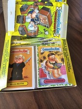 GARBAGE PAIL KIDS 2016 PRIME SLIME TRASHY TV NEAR SET. BOX+WRAPPER 31 BOOGER picture
