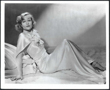 CAROLE LOMBARD VINTAGE ORIGINAL PHOTO HOLLYWOOD ACTRESS RADIANT SEXY POSE ✨ picture