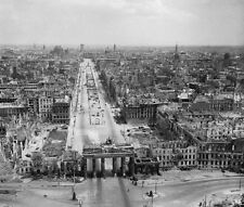 WWII Photo  Aerial View of Destroyed Berlin 1945  WW2 B&W World War Two / 2249 picture