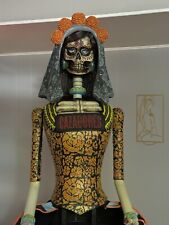 Giant Catrina Cazadores Tequila display 7’ Tall  Day Of The Dead Sugar Skull picture