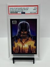 2022 Topps Star Wars Galaxy A Galaxy Within Grasp PRISM REFRACTOR /75 PSA 9🔥🔥 picture