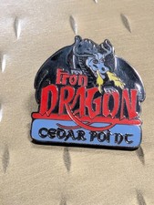 Cedar Point Iron Dragon Pin picture