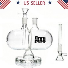 7.5in Gravity Bong Glass and Water Pipes Smoking Perc Bongs Stem Hookah BUBBLER picture