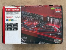 Sears Craftsman USA Nos 348 Piece Mechanics Tool Set 46464 picture