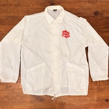 Vintage MKT Katy Railroad Logo Windbreaker Jacket Size XL Aristo Jac picture
